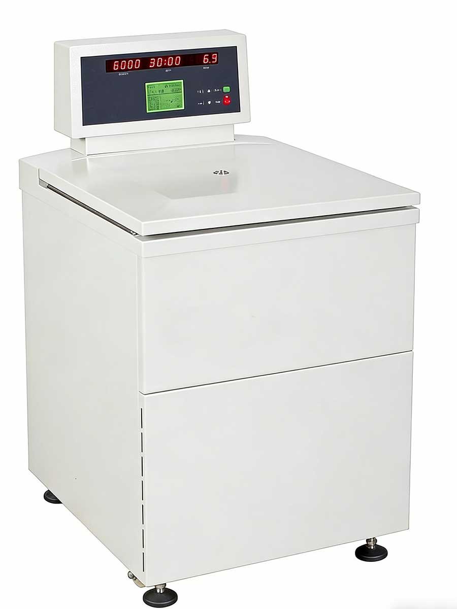 LARGE CAPACITY REFRIGERATED CENTRIFUGE