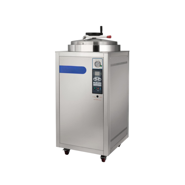 Vertical steam sterilizer